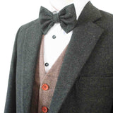 GROENE VISGRAAT MIX & MATCH TWEED 3-DELIG PAK