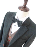 GROENE VISGRAAT MIX & MATCH TWEED 3-DELIG PAK