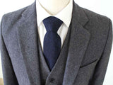 BDtailormade GREY TWILL TWEED 2 PIECE SUIT - BDtailormade TWEED SUITStweedmaker hockerty menstweedsuit