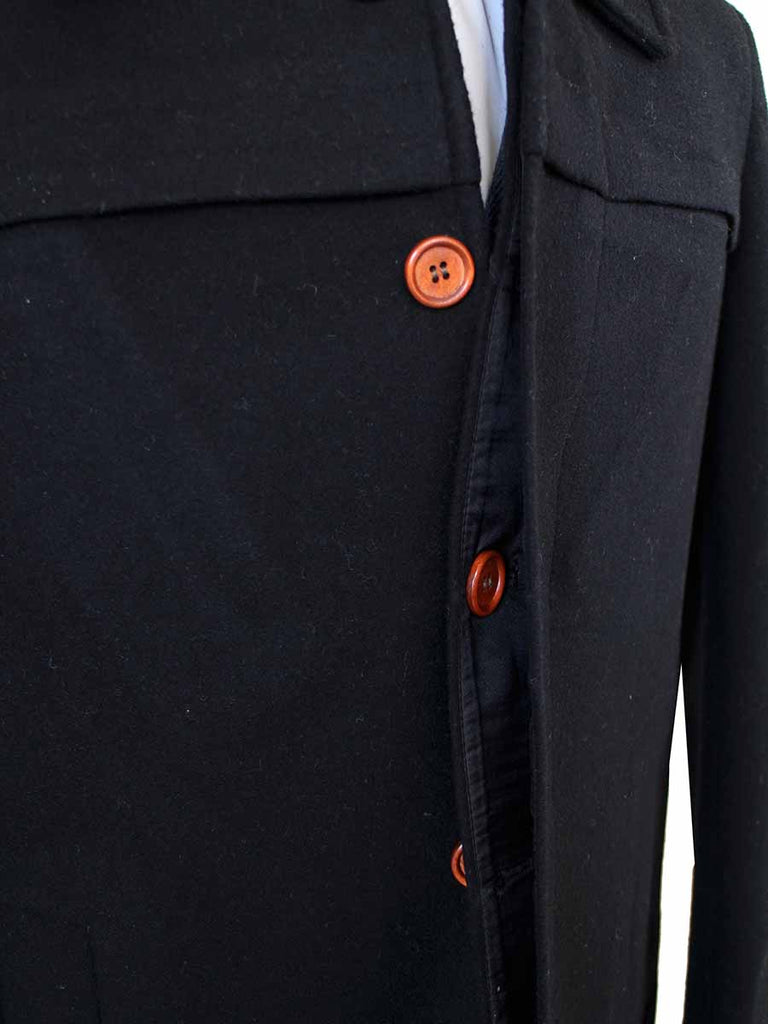 BDtailormade TWEED OVERCOATS  BLACK TWILL - BDtailormade TWEED SUITStweedmaker hockerty menstweedsuit