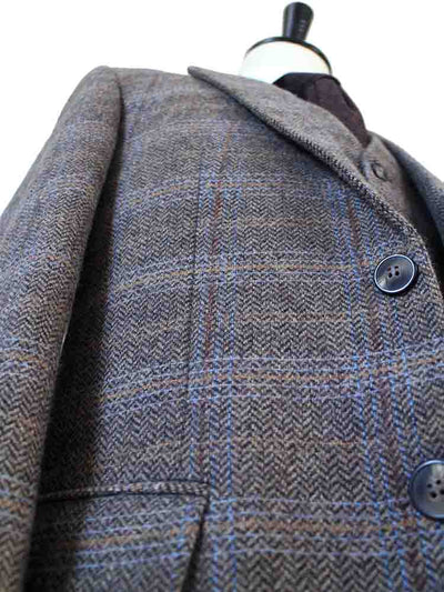 BRUIN BEIGE VENSTER VISGRAAT TWEED 3-DELIG PAK