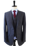 Houtskool Prince of Wales geruit pak