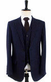 MARINEBLAUW KRIJTSTREPEN TWEED 3-DELIG PAK