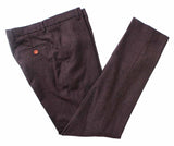 BDtailormade DARK BROWN BARLEYCORN TWEED 3 PIECE SUIT - BDtailormade TWEED SUITStweedmaker hockerty menstweedsuit