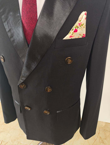 ZWART TUXEDO TENCEL WOL 3-DELIG PAK