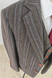 ZWART KRIJTSTREEKS TWEED 3-DELIG PAK