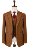 REGENBOOGRODE GEPLEISTERDE MIX & MATCH TWEED 3-DELIG PAK