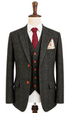 REGENBOOGRODE GEPLEISTERDE MIX & MATCH TWEED 3-DELIG PAK