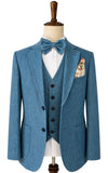 REGENBOOGRODE GEPLEISTERDE MIX & MATCH TWEED 3-DELIG PAK