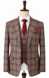 REGENBOOGRODE GEPLEISTERDE MIX & MATCH TWEED 3-DELIG PAK