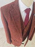 ZWART KRIJTSTREEKS TWEED 3-DELIG PAK