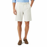 White Linen Beach Shorts