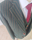 ZWART KRIJTSTREEKS TWEED 3-DELIG PAK