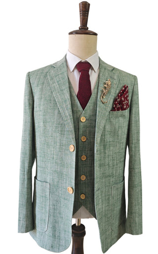 REGENBOOGRODE GEPLEISTERDE MIX &amp; MATCH TWEED 3-DELIG PAK